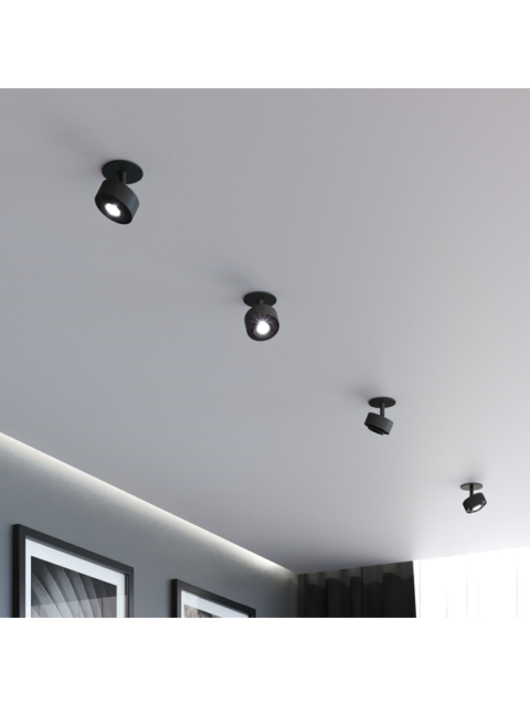 Встраиваемый светодиодный светильник Elektrostandard Only 25089/LED 6W 4000K черный a064253