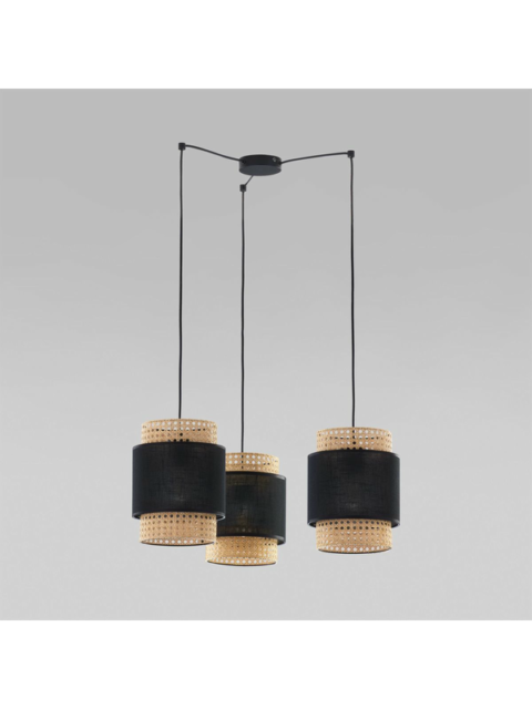 Подвесная люстра TK Lighting 6549 Boho Black