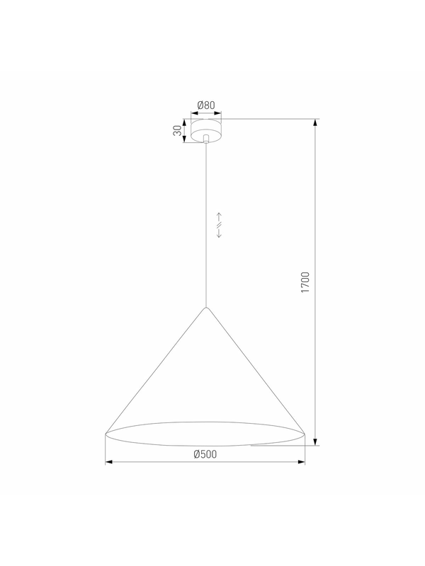 Подвесной светильник TK Lighting 10059 Cono — изображение 2