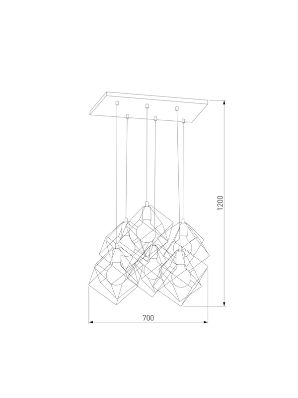 Подвесной светильник TK Lighting 191 Alambre — изображение 2