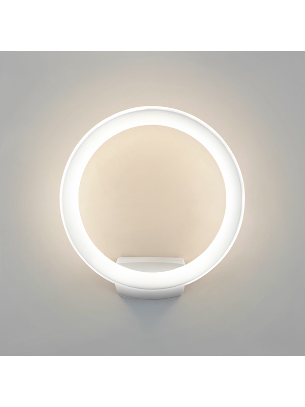 Уличный настенный светодиодный светильник Elektrostandard Ring 1710 Techno Led белый a054931 — изображение 3