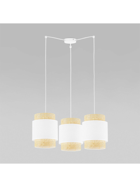 Подвесная люстра TK Lighting 6537 Boho White