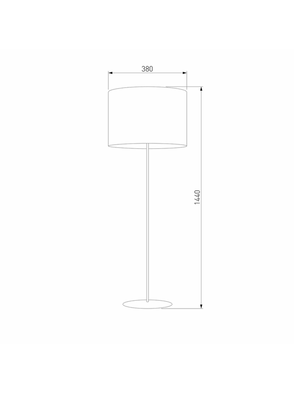 Торшер TK Lighting 5279 Tercino Blue — изображение 3