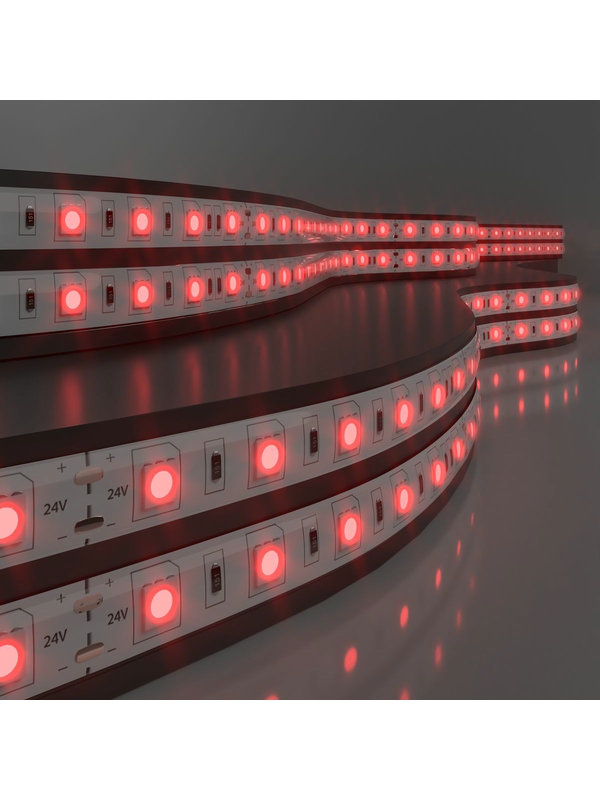 Светодиодная влагозащищенная лента Elektrostandard 14,4W/m 60LED/m 5050SMD красный 5M a052974