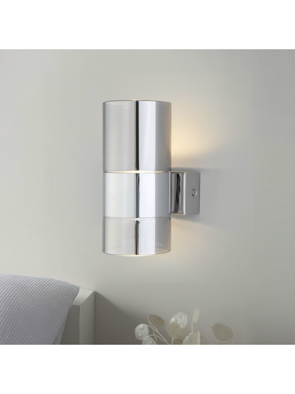Настенный светодиодный светильник Eurosvet Watford 40021/1 LED хром/дымчатый