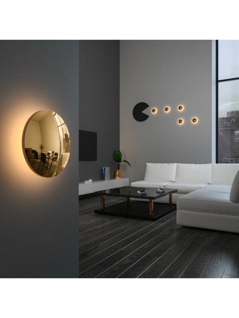 Настенный светодиодный светильник Elektrostandard Mini Disc MRL LED 1126 золото a061712