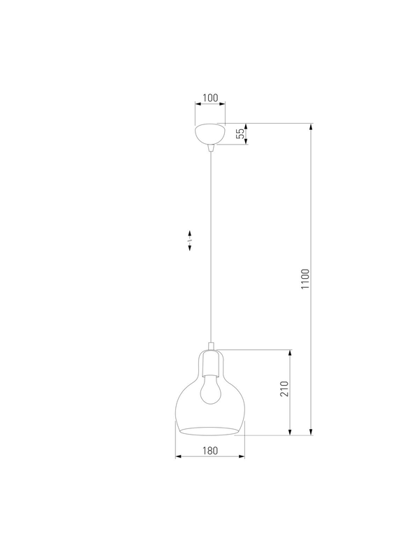Подвесной светильник TK Lighting 599 Mango — изображение 2