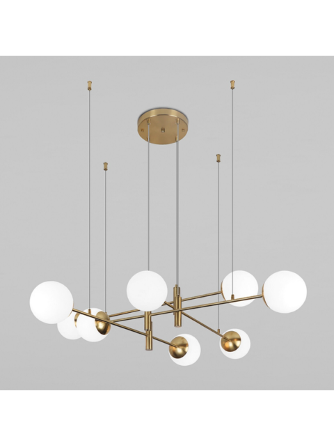 Подвесная люстра Eurosvet Planet 70146/8 латунь