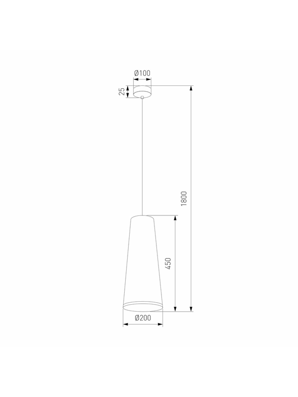 Подвесной светильник TK Lighting 10085 Zing — изображение 3