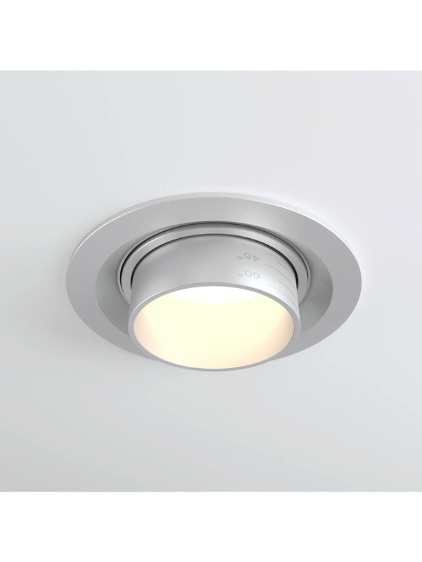 Встраиваемый светодиодный светильник Elektrostandard 9919 LED 10W 4200K серебро a052461 — изображение 4