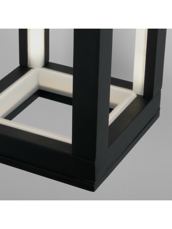 Уличный настенный светодиодный светильник Elektrostandard Frame 1527 Techno Led черный a051855 — изображение 3