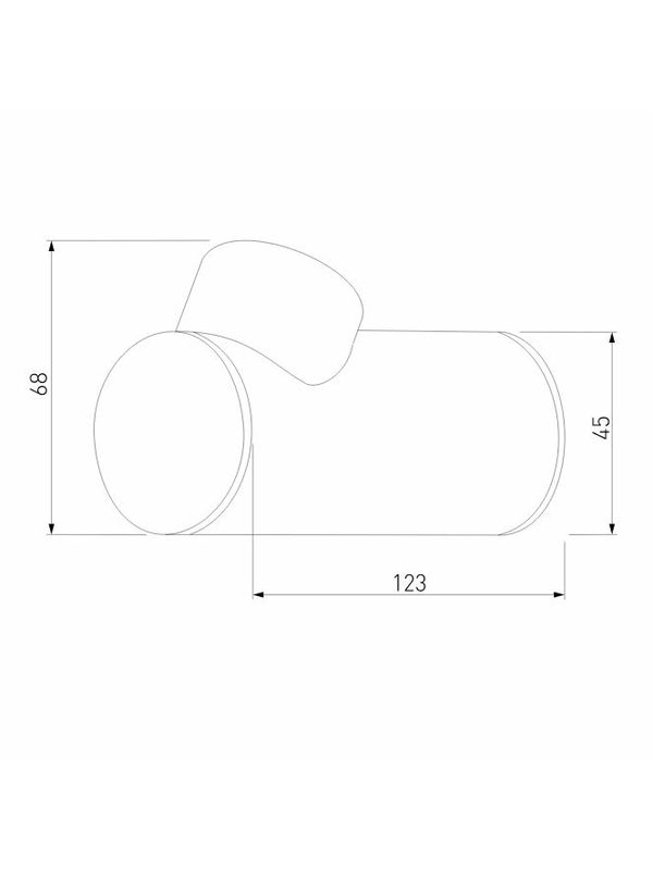 Уличный настенный светодиодный светильник Elektrostandard Ray 35134/W белый a056369 — изображение 2