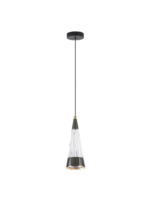 Подвесной светильник LED4U L7121-1 СR-BK