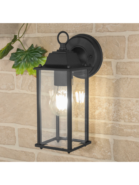 Уличный настенный cветильник Elektrostandard 1008D Brick черный a038438