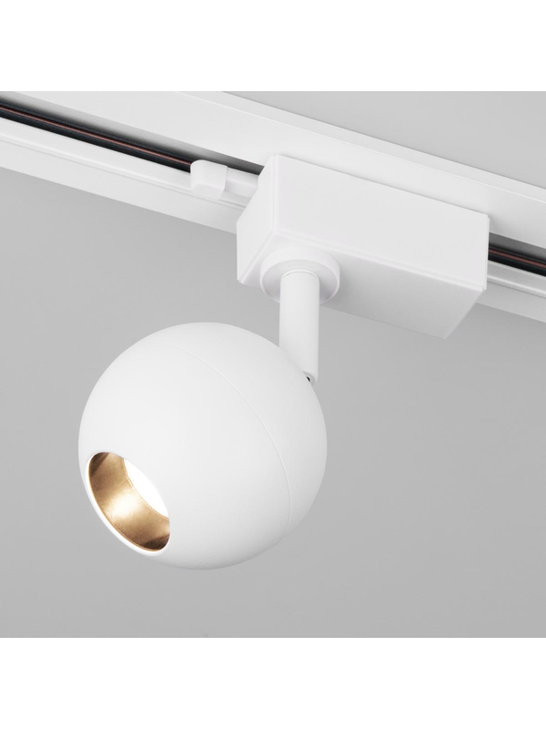 Трековый светодиодный светильник Elektrostandard Ball белый 12W 4200K LTB77 a053742