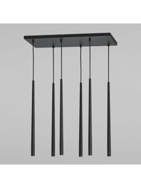 Подвесная люстра TK Lighting 6412 Piano Black