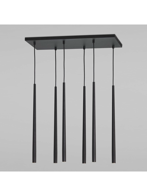 Подвесная люстра TK Lighting 6412 Piano Black