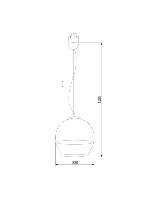Подвесной светильник TK Lighting 3344 Boulette Graphite — изображение 2