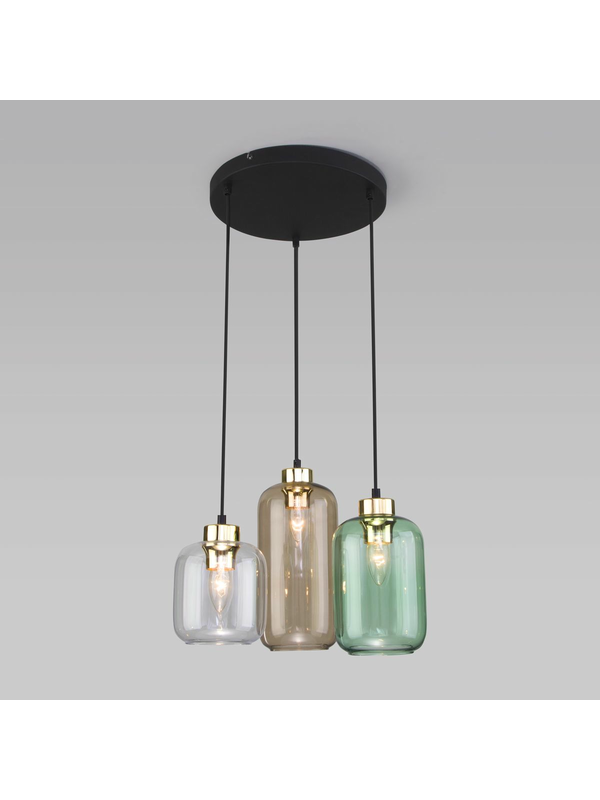 Подвесная люстра TK Lighting 3325 Marco Green
