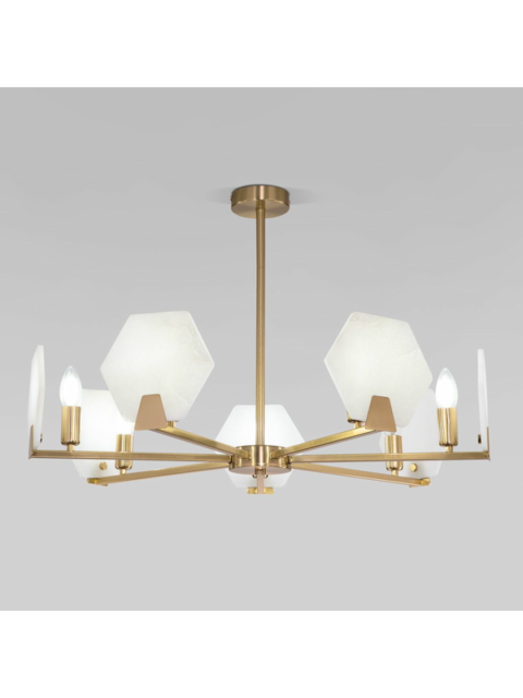 Потолочная люстра Eurosvet Marble 60158/7 латунь