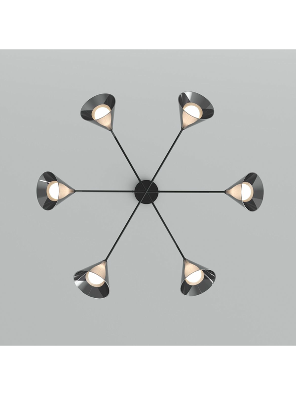 Подвесной светильник Eurosvet Enigma 70161/6 черный — изображение 3