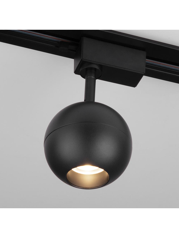 Трековый светодиодный светильник Elektrostandard Ball черный 8W 4200K LTB76 a053741 — изображение 4