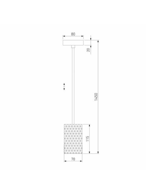 Подвесной светодиодный светильник Eurosvet Bonaldo 50247/1 Led белый