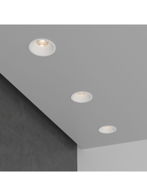 Встраиваемый светодиодный светильник Elektrostandard Lin 15266/LED 7W 3000K WH белый a063925