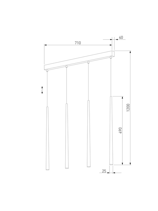 Подвесной светильник TK Lighting 6422 Piano Gold — изображение 2