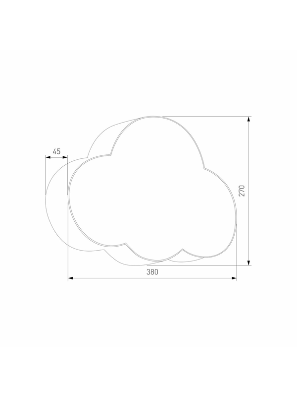 Настенный светильник TK Lighting 5886 Cloud — изображение 2