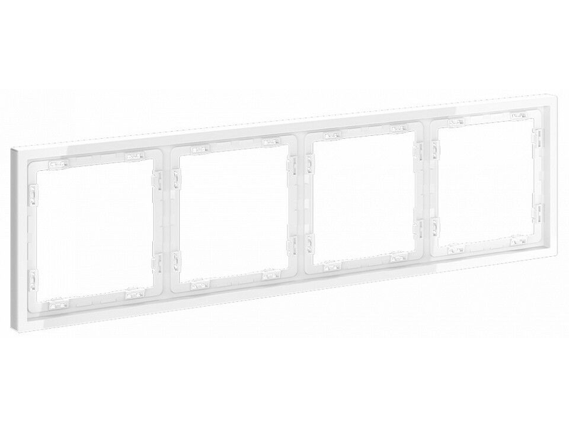 Рамка на 4 поста Voltum S70 VLS100401